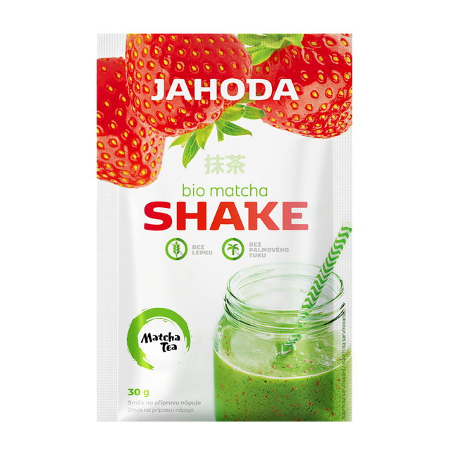 BIO Matcha shake jahoda 30 g Matcha Tea